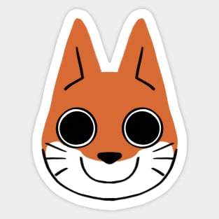 Jeremy the Fox Sticker